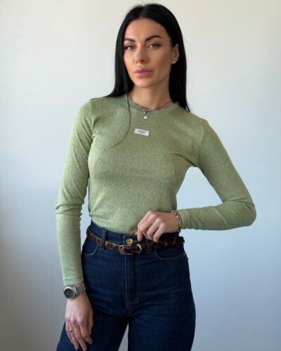 Лонгслів із текстурної віскози